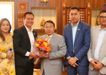 with Finance Minister
