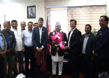 with Energy Minister