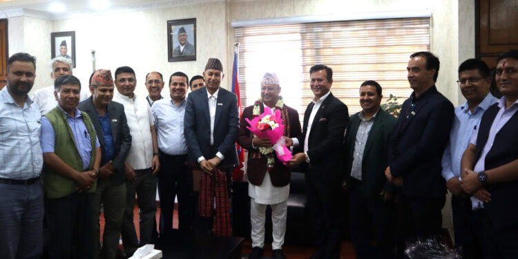 with Energy Minister