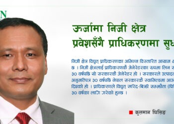 ऊर्जामा निजी क्षेत्र प्रवेशसँगै प्राधिकरणमा सुधार