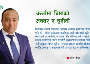 ऊर्जामा बिमाको अवसर र चुनौती