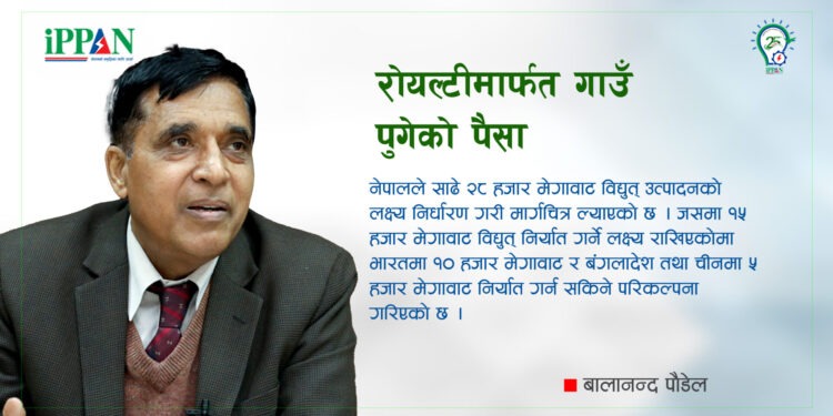 रोयल्टीमार्फत गाउँ पुगेको पैसा