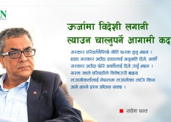 ऊर्जामा विदेशी लगानी ल्याउन चाल्नुपर्ने आगामी कदम