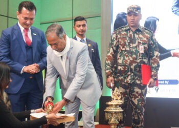 Rt. Hon’ble Vice President Inaugurating the IPPAN Program.