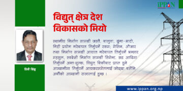 विद्युत् क्षेत्र देश विकासको मियो