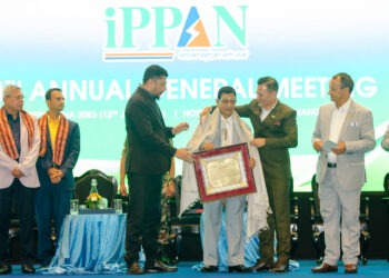 “Being honored with the Urja Jyoti Samman”