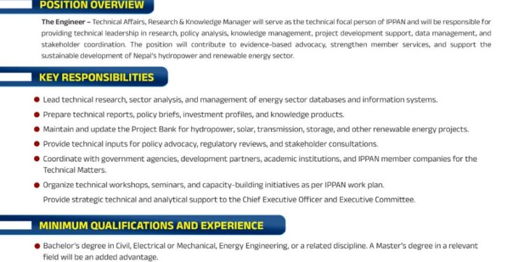 Vacancy Announcement