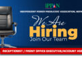 Vacancy for Receptionist / Front Office Executive/account assistant